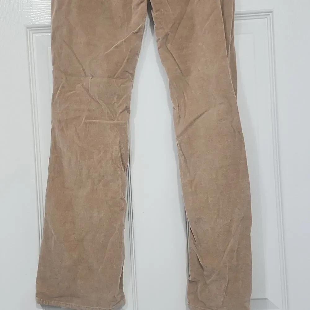 GAP Tan Corduroy Jeans with Straight Leg Cut